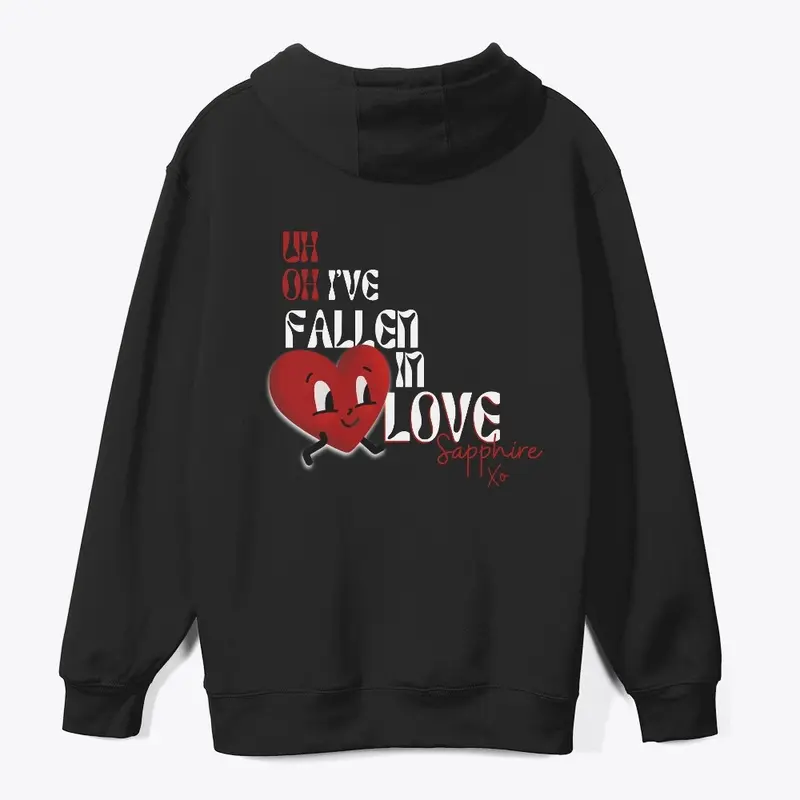 crisis "I've fallen in love" hoodie