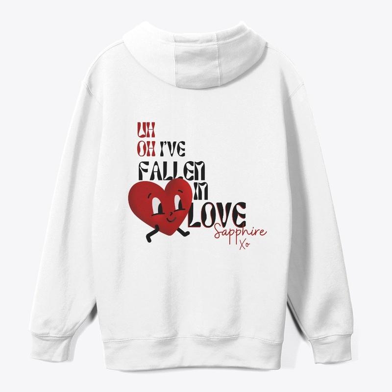 crisis "I've fallen in love" hoodie