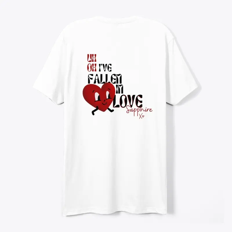 crisis "I've fallen in love" t-shirt