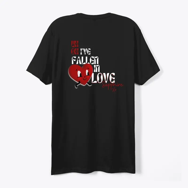 crisis "I've fallen in love" t-shirt